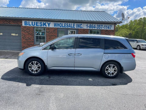 2013 Honda Odyssey for sale at BlueSky Wholesale Inc in Chesnee SC