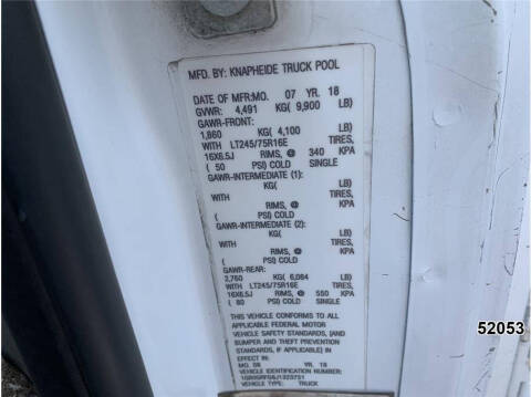 2018 Chevrolet Express 3500