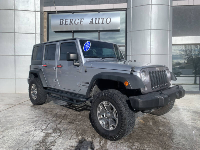 2018 Jeep Wrangler JK Unlimited for sale at Berge Auto in Orem UT
