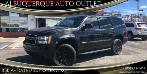 2007 Chevrolet Tahoe for sale at ALBUQUERQUE AUTO OUTLET in Albuquerque NM