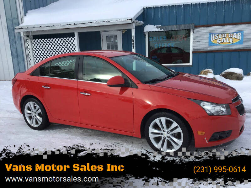 2014 Chevrolet Cruze for sale at Vans Motor Sales Inc in Traverse City MI