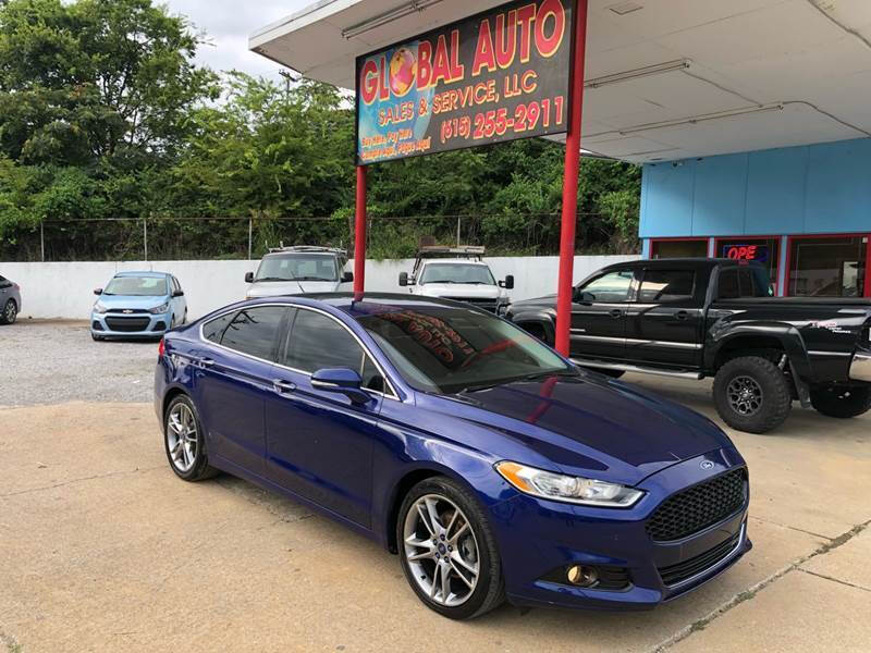 2013 Ford Fusion for sale at Global Auto Sales and Service in Nashville TN