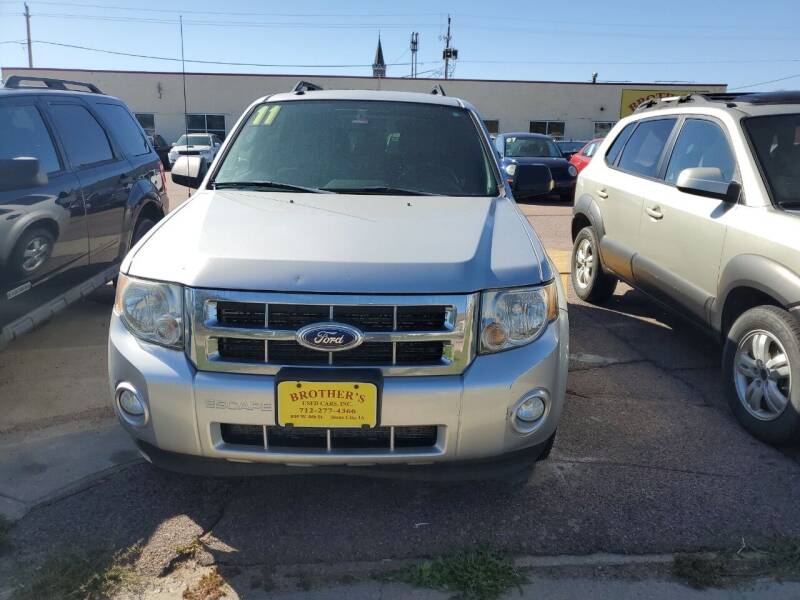 2011 Ford Escape for sale at Brothers Used Cars Inc in Sioux City IA