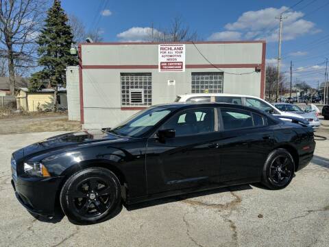 2012 Dodge Charger for sale at Richland Motors in Cleveland OH