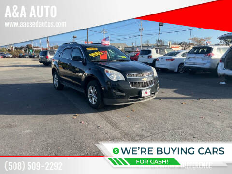2015 Chevrolet Equinox for sale at A&A AUTO in Fairhaven MA
