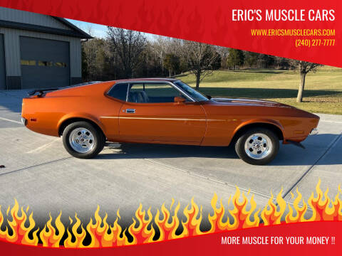 1971 Ford Mustang for sale at Eric's Muscle Cars in Clarksburg MD