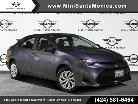 2018 Toyota Corolla for sale at MINI OF SANTA MONICA in Santa Monica CA