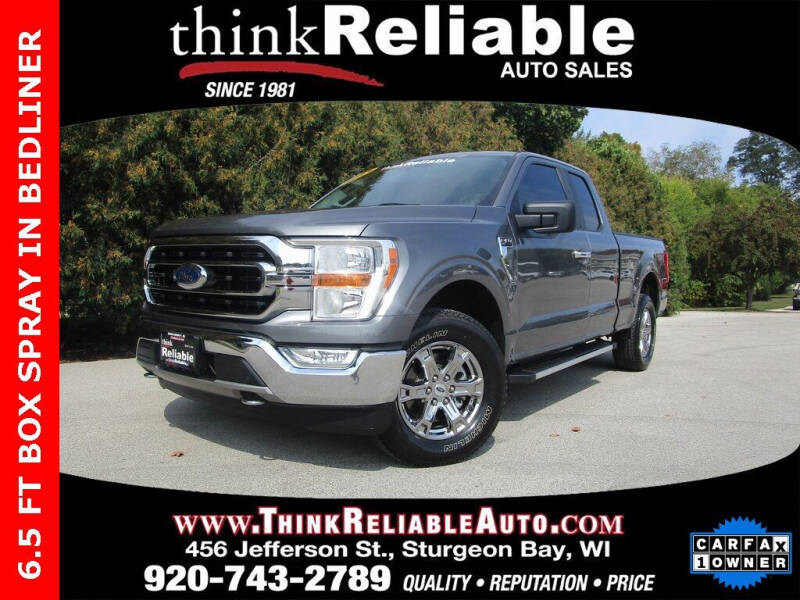 2021 Ford F-150 for sale at RELIABLE AUTOMOBILE SALES, INC in Sturgeon Bay WI