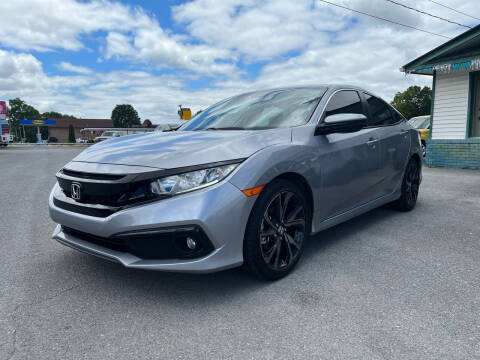 2021 Honda Civic for sale at Morristown Auto Sales in Morristown TN