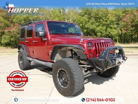 2011 Jeep Wrangler Unlimited for sale at HOPPER MOTORPLEX in Plano TX