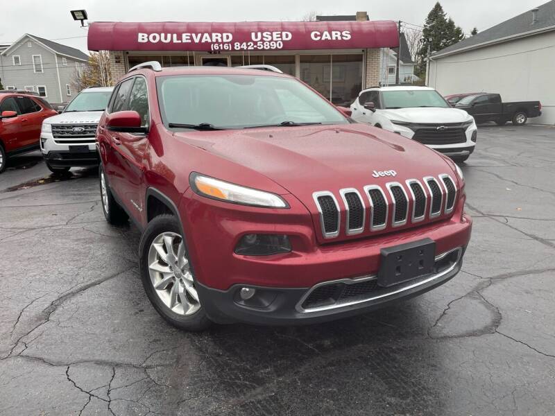 2017 Jeep Cherokee for sale at Boulevard Used Cars in Grand Haven MI