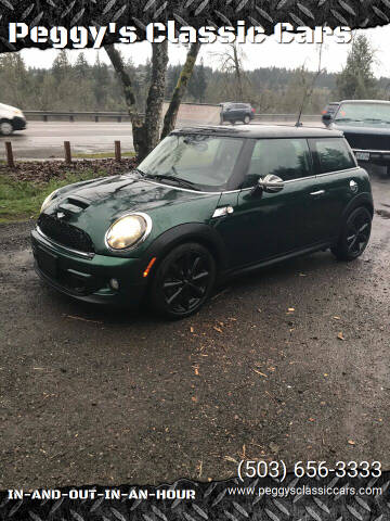 2012 MINI Cooper Hardtop for sale at Peggy's Classic Cars in Oregon City OR