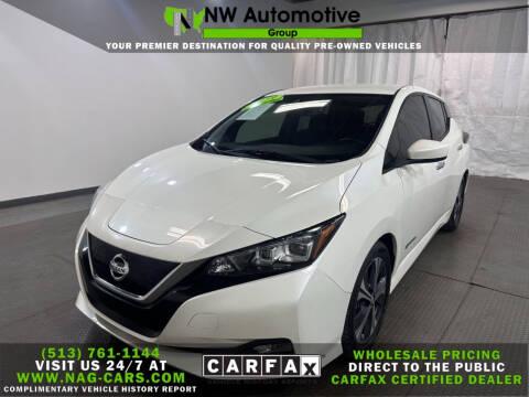 2019 Nissan LEAF for sale at NW Automotive Group in Cincinnati OH
