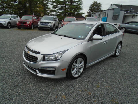 2015 Chevrolet Cruze for sale at Josie's Auto Sales in Gilbertsville PA