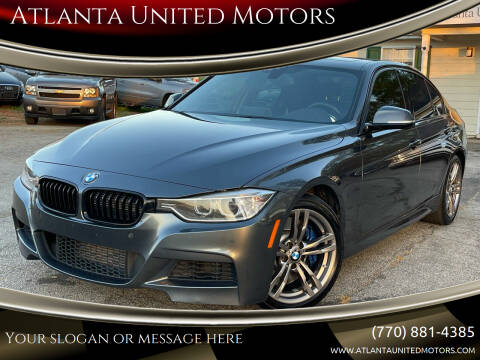 2015 BMW 3 Series for sale at Atlanta United Motors in Jefferson GA