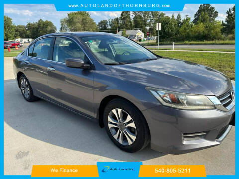 2014 Honda Accord for sale at Auto Land of Thornburg in Spotsylvania VA