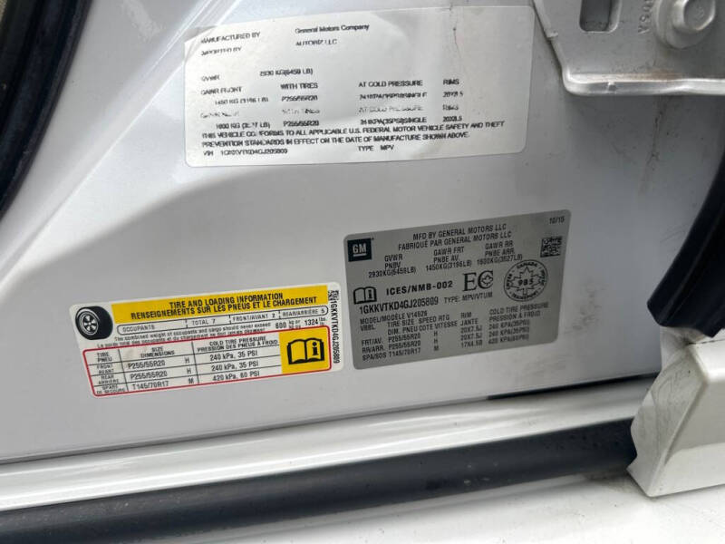 2016 GMC Acadia Denali