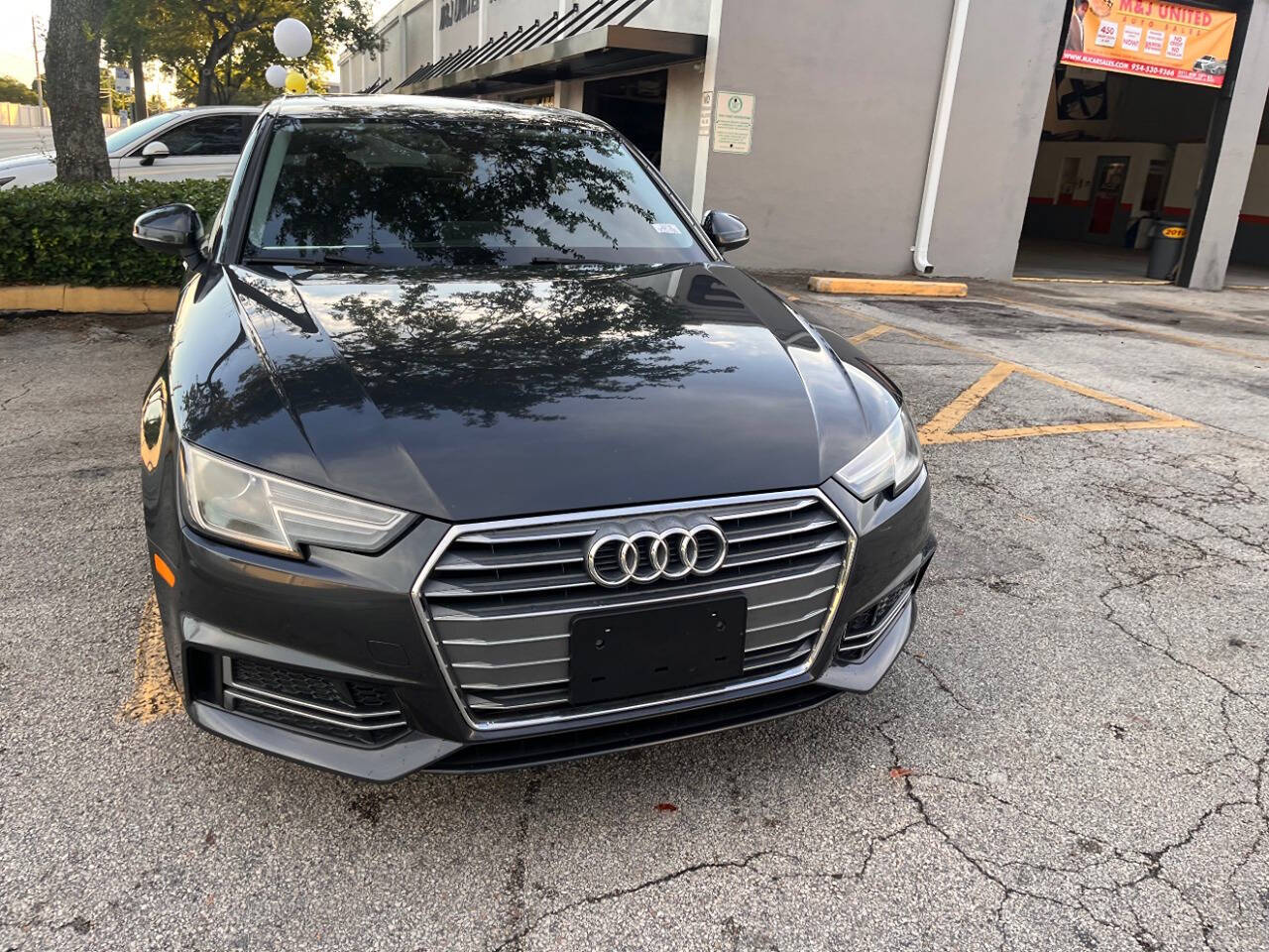 2018 Audi A4 for sale at M & J UNITED AUTO SALES in LAUDERDALE LAKES, FL