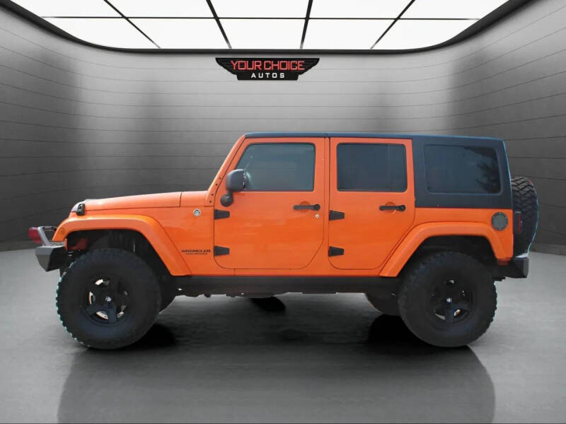 2012 Jeep Wrangler Unlimited Sahara