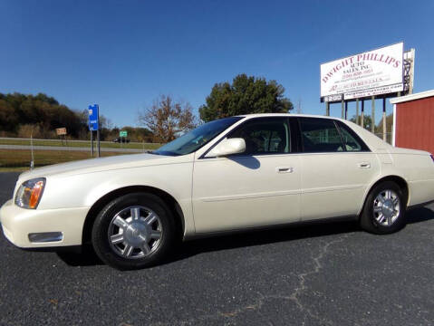 2003 Cadillac DeVille for sale at Dwight Phillips Auto Sales INC in Wilkesboro NC