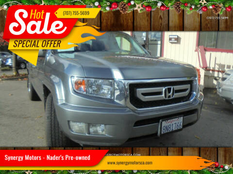 2009 Honda Ridgeline for sale at Synergy Motors - Nader's Pre-owned in Santa Rosa CA