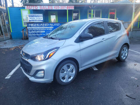 2022 Chevrolet Spark for sale at HIGHLAND AUTO in Renton WA