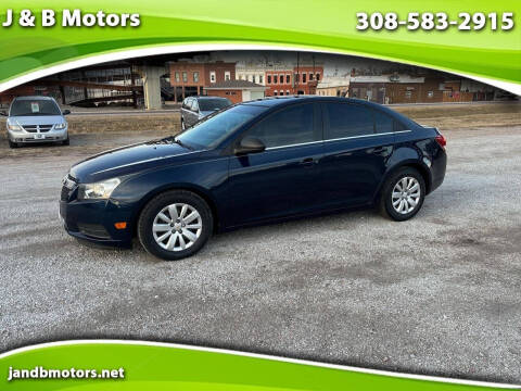 2011 Chevrolet Cruze for sale at J & B Motors in Wood River NE
