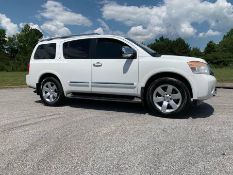 2011 Nissan Armada for sale at Tennessee Valley Wholesale Autos LLC in Huntsville AL