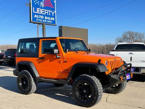 2012 Jeep Wrangler for sale at Liberty Auto Sales in Merrill IA
