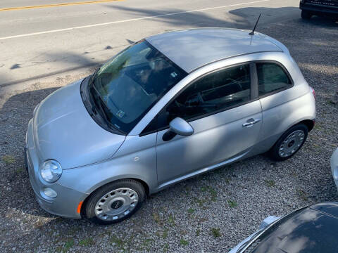 2012 FIAT 500 for sale at Trocci's Auto Sales in West Pittsburg PA