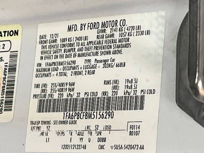 2021 Ford Mustang GT Premium