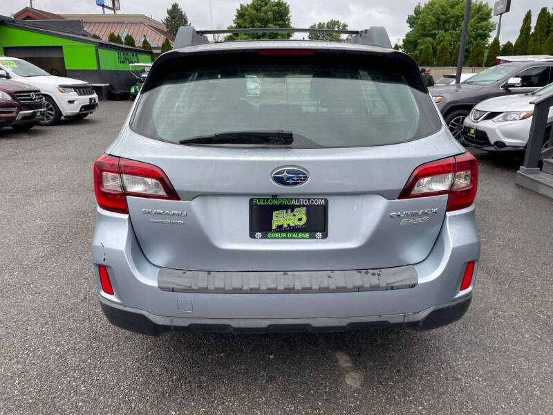 2016 Subaru Outback 2.5i