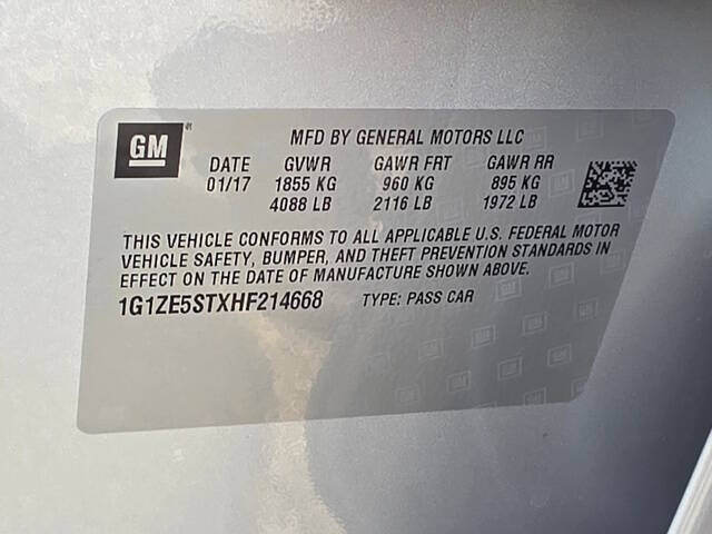 2017 Chevrolet Malibu LT