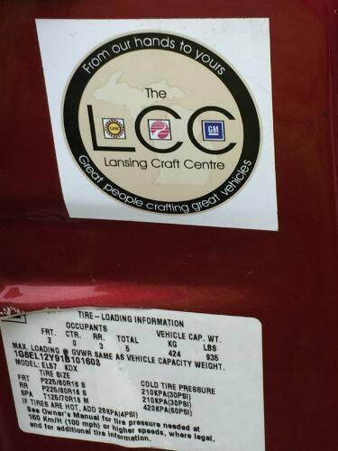 2001 Cadillac Eldorado