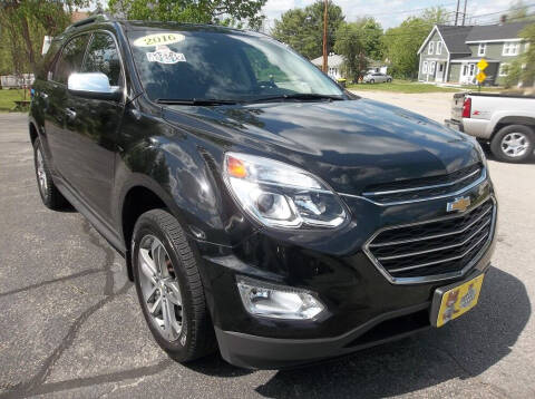 2016 Chevrolet Equinox for sale at Metro West Auto in Bellingham MA