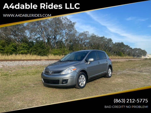 2011 Nissan Versa for sale at A4dable Rides LLC in Haines City FL