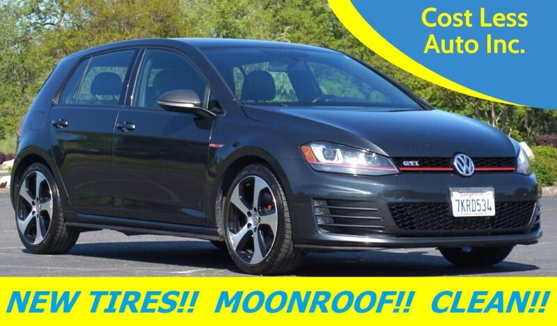 2015 Volkswagen Golf GTI for sale at Cost Less Auto Inc. in Rocklin CA