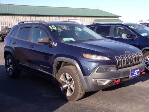 2015 Jeep Cherokee for sale at G & K Supreme in Canton SD