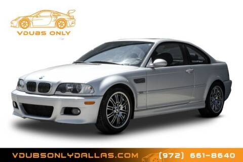 2006 BMW M3 for sale at VDUBS ONLY in Plano TX