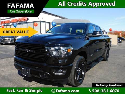 2021 RAM 1500 for sale at FAFAMA AUTO SALES Inc in Milford MA