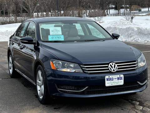 2012 Volkswagen Passat for sale at World Wide Automotive in Sioux Falls SD