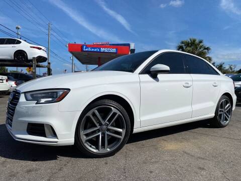 2017 Audi A3 for sale at LATINO'S MOTOR OF ORLANDO in Orlando FL