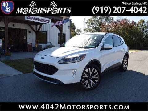 2020 Ford Escape for sale at 4042 Motorsports in Willow Spring NC