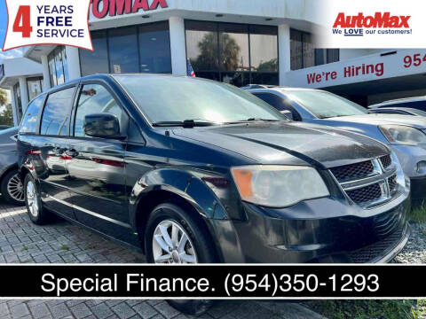 2014 Dodge Grand Caravan for sale at Auto Max in Hollywood FL