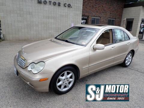 2003 Mercedes-Benz C-Class for sale at S & J Motor Co Inc. in Merrimack NH