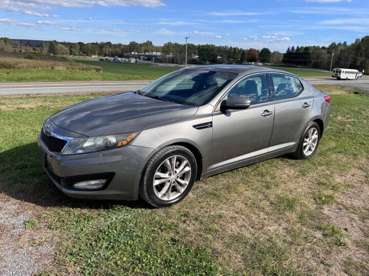 2013 Kia Optima for sale at Riverside Motors in Glenfield, NY