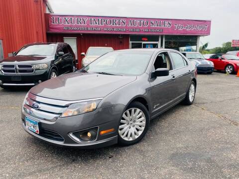 2012 Ford Fusion Hybrid for sale at LUXURY IMPORTS AUTO SALES INC in North Branch MN