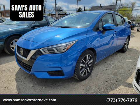 2020 Nissan Versa for sale at SAM'S AUTO SALES in Chicago IL