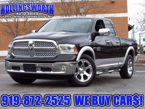 2016 RAM Ram Pickup 1500 for sale at Hollingsworth Auto Sales in Raleigh NC