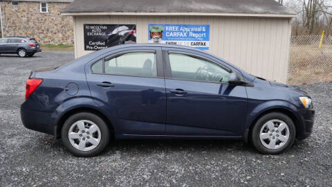 2016 Chevrolet Sonic for sale at RJ McGlynn Auto Exchange in West Nanticoke PA